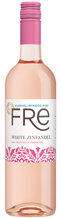 Fre White Zinfandel, white zinfandel, fre wines, fre wine, alcohol removed wine, alcohol free wine, wine, fre