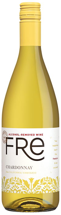 Fre Chardonnay, chardonnay, fre wines, fre, alcohol removed wine, alcohol removed, alcohol free wine