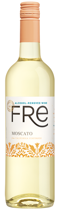 Fre Moscato, moscato, alcohol removed, fre wines, fre wine, best non alcoholic wine, best alcohol removed wine, alcohol removed moscato