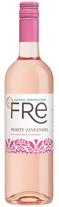 Fre White Zinfandel, white zinfandel, fre wines, fre wine, alcohol removed wine, alcohol free wine, wine, fre