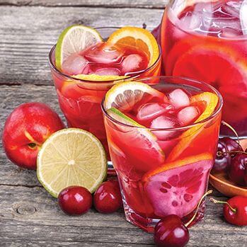 Red Sangria Mocktail