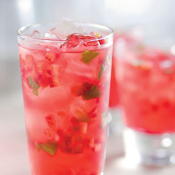 Berry Basil Mojito Mocktail