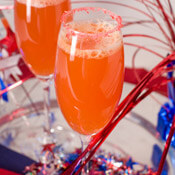 Yankee Doodle Candy Mocktail