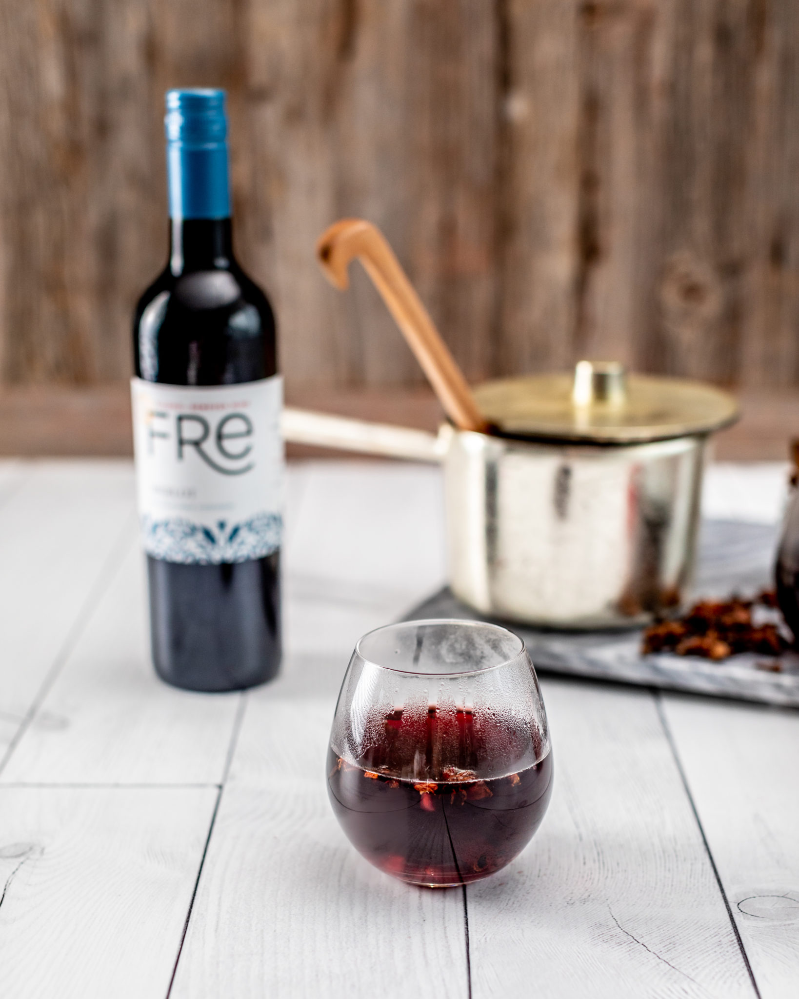 Pomegranate Mulled Wine Mocktail Fre Wines NonAlcoholic Wines