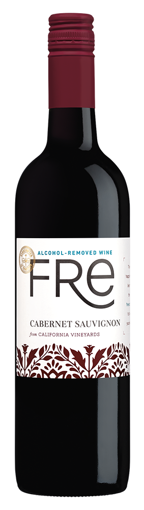 Bottle of Alcohol-Removed Fre Cabernet Sauvignon red wine