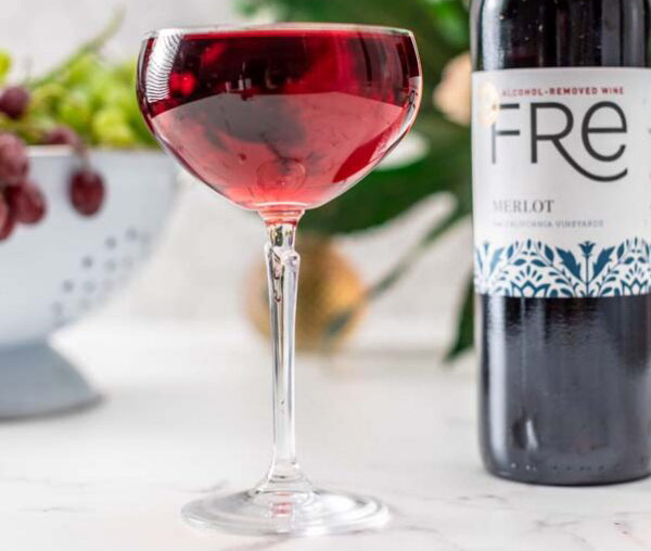 FRE Alcohol-Removed Merlot Grape Expectations mocktail