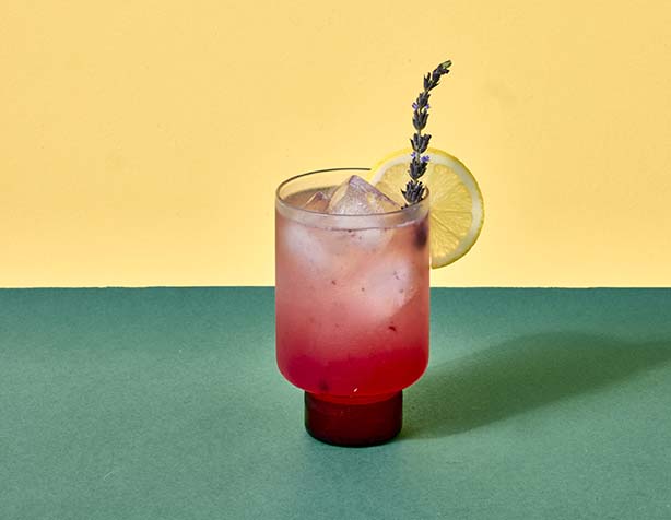 FRE Alcohol-Removed Pinot Grigio Lavender Haze mocktail