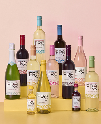 The full range of Fre alcohol-removed wines