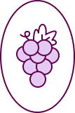 bunch of grapes icon